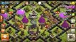 Clash Of Clans Gameplay - Clan WARS! Live Attack Without Spells Version