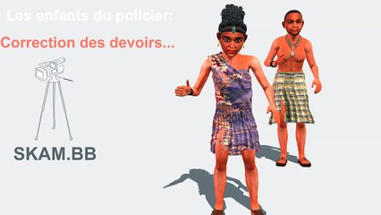 Les enfants du policier: Les devoirs de maison