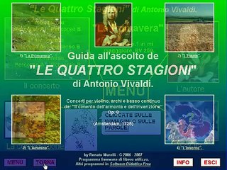 "Le Quattro Stagioni" di A. Vivaldi - Guida all'ascolto.