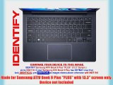 Decalrus - Samsung ATIV Book 9 Plus PLUS with 13.3 screen Full Body LITE BLUE Texture Carbon