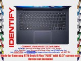 Decalrus - Samsung ATIV Book 9 Plus PLUS with 13.3 screen Full Body RED Texture Carbon Fiber