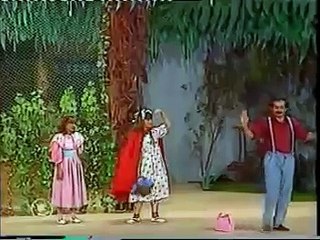 مسرحية ليلى والذئب تقليد الرجل الحديدي