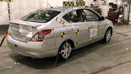 2013 Nissan Versa | Crash Test Documentation, Frontal Oblique Offset Test by NHTSA | CrashNet1