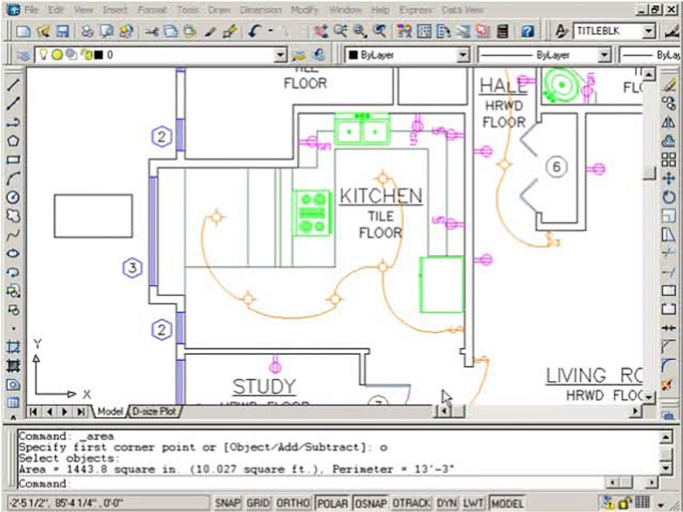 AutoCAD - Quick Calc - 08-04