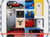 Decals Decal Billy Goat Decor Motorbike Bicycle Vehicle ATV car Laptop Racing (30 X 29.8 In)