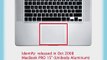 Pink Tranquility Design Protector Skin Decal Sticker for Apple MacBook Pro 15 inch (Unibody