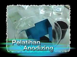 Cara Mewarnai Logam Aluminium dengan Teknik Anodes - Anodizing. Info: 0823 3085 3725.
