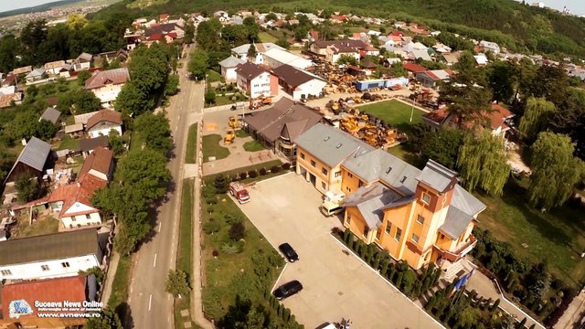 Comuna Şcheia, Suceava (filmare aeriană)