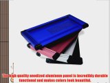Adjustable Vented Laptop Table Laptop Computer Desk Portable Bed Tray Book Stand Push Button