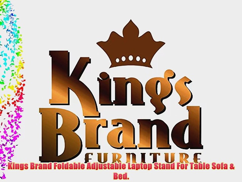 Kings Brand Foldable Adjustable Laptop Stand For Table Sofa