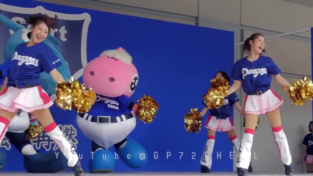 [4K] Japanese Cheerleading Team Cheer-Doragons Wow pretty girls!!