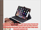 Apple iPad Air 2 Keyboard Case - ProCase Premium Muti-angle Stand Smart Cover with Ultra Slim