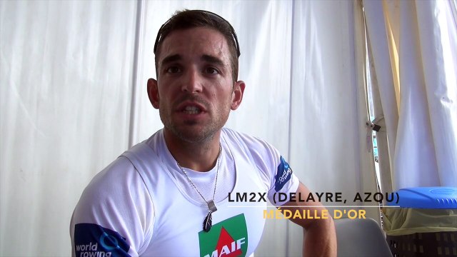 Coupe du monde II - LM2x médaille d'or