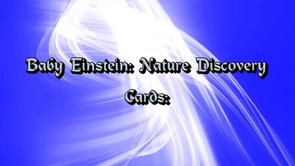 Baby Einstein: Nature Discovery Cards: