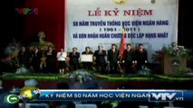 Ông Nguyễn Thiện Nhân dự lễ kỷ niệm 50 năm truyền thống HV Ngân hàng