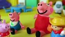 Peppa Pig Superheroes Play Doh Costume George Pig Dinosaur Playdough Suit ToysReviewToys