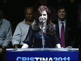 Cristina Kirchner Cierre de campaña 2011