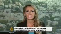 Israeli police officer stabbed in Jerusalem