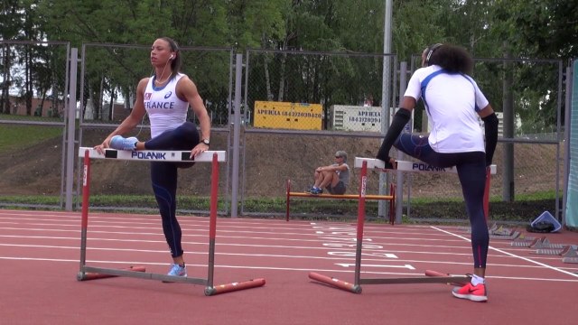 Derniers préparatifs pour les hurdleurs