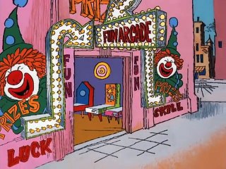 Pink Panther Comedy - The Pink Panther in _Pink Arcade_
