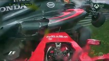 L'accrochage spectaculaire entre Fernando Alonso et Kimi Raikkonen lors du Grand Prix d’Autriche