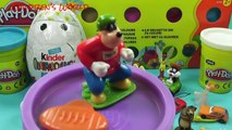 Play-Doh Surprise Eggs Disney Pixar Cars Toys Kinder Super Mario Peppa Pig Angry Birds [Tr