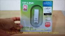 TP-Link TL-WN821N 300Mbps Wireless N USB Adapter (Unboxing and Testing)