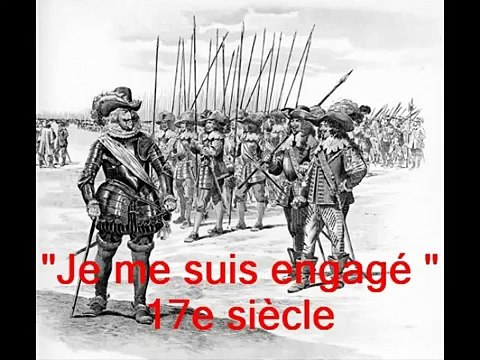 chansons historiques de France 168 : Je me suis engagé 17e siècle