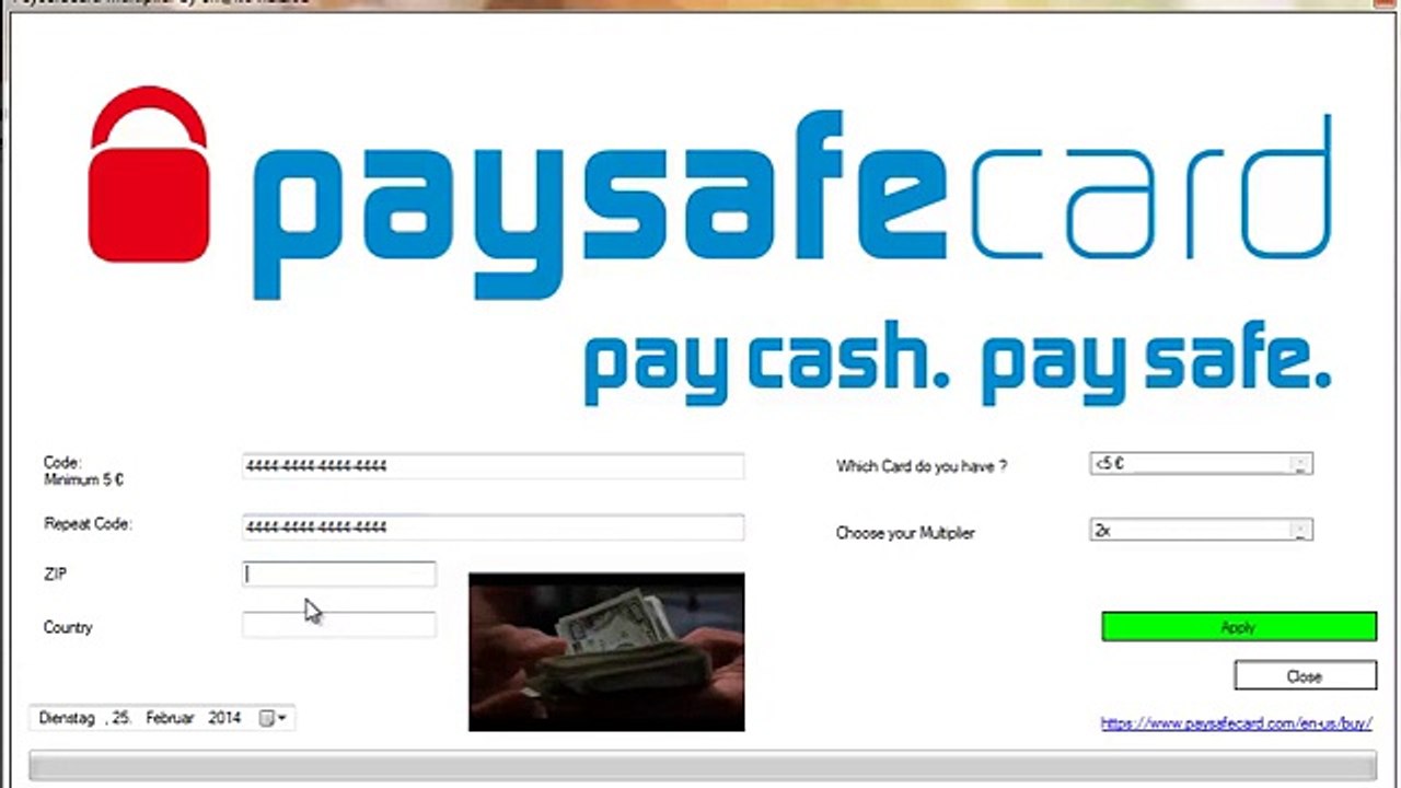 PaySafeCard New Hack [February 2014] [No Survey]