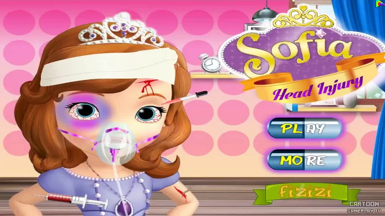 Kids & Children's Games to Play - Rapunzel Head Injury ♡ New 2015 Online Cartoon play