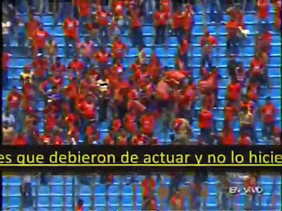 Clasico Rojos y Cremas Final lamentable 2011.wmv