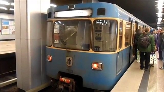 U-Bahn München - U-Bahnhof Hauptbahnhof U1 U2 U7