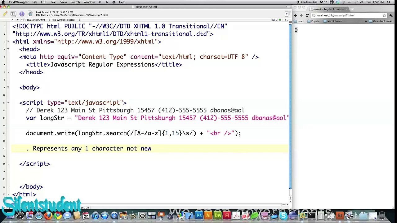 JavaScript Video Tutorial Part 6