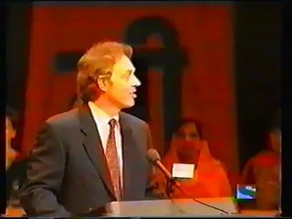 Prime Minister Tony Blair's Speech on Vaisakhi 1999 @ Symphony Hall, Birmingham