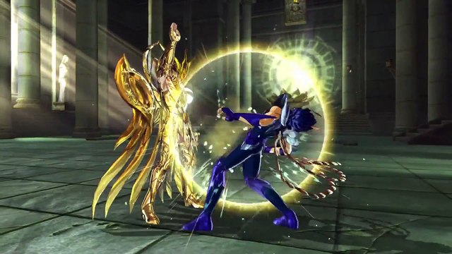 Saint Seiya Soldiers Soul - E3 2015 Shakka vs. Ikki Gameplay