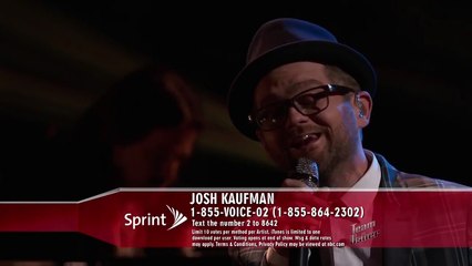 Josh Kaufman: "I Can't Make You Love Me" (The Voice Highlight)
