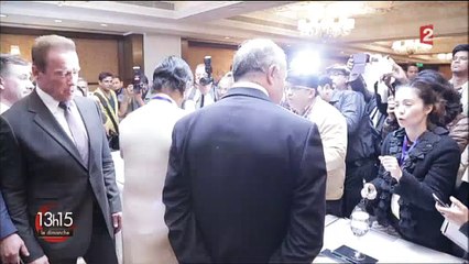 Arnold Schwarzenegger : "Fabius is fabulous !"