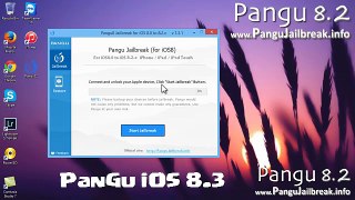 Comment jailbreaker IOS iOS 8.3 / 8.2 et 8.3 / 8.2 en utilisant Pangu pour Mac OS et Windows