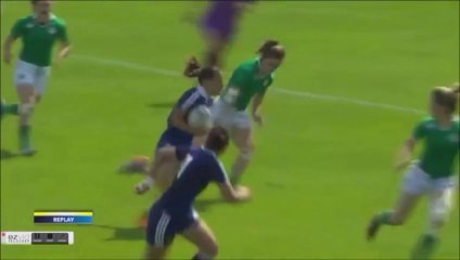 France 7 féminines bat l'Irlande 34 à 0