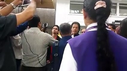 Imran Khan @ Heathrow Airport, London - 21st June 2015