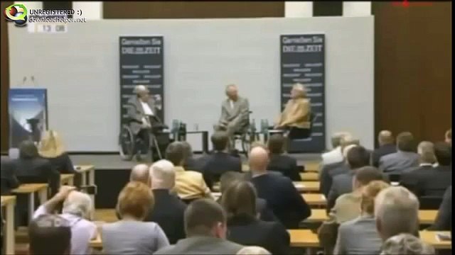 Finanzminister Schäuble: Die Not wird die Menschen zwingen, sich zu beugen!