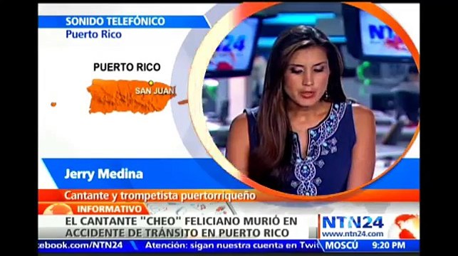 ¿Cómo recuerda a 'Cheo' Feliciano? Responde en NTN24 Jerry Medina amigo personal del cantante