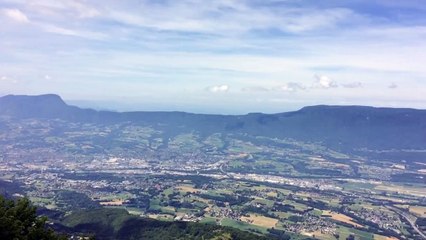 Vue depuis le mont Kamuniak le sire la feclaz