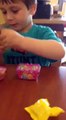 Opening Shopkins at the Starbucks at Target