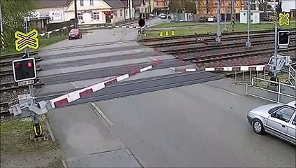 Man Nearly Killed By Train