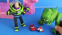 Disney Pixar Toy Story Rex Plays with Play Doh My Little Pony Pinkie Pie Pretty Parlor Set