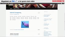 Como insertar imagenes y galeria de fotos en WordPress