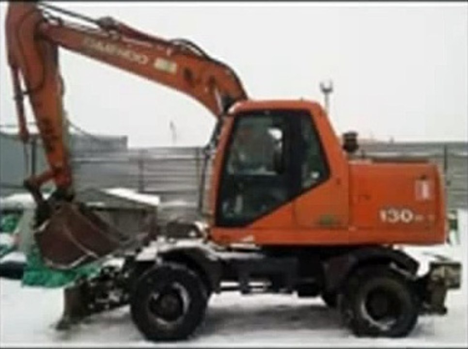 Daewoo Doosan Solar 130W-V Wheel Excavator Service Repair Shop Manual INSTANT DOWNLOAD