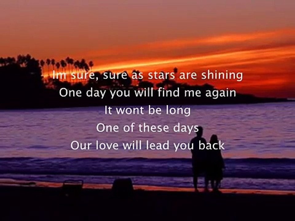 love will lead you back  lyrics