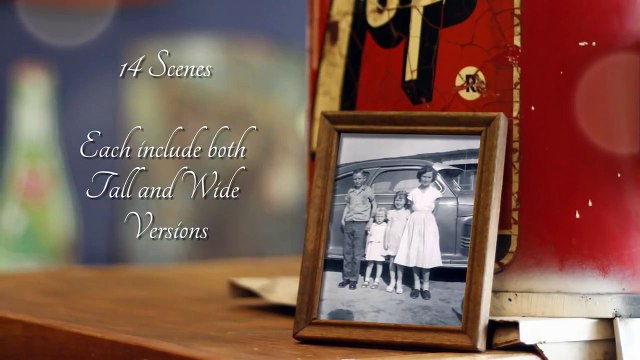 Antique Treasures Styles and Template for ProShow Producer